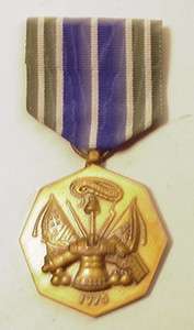   US Armed Forces Army 1775 For Military Achievement medal with ribbon
