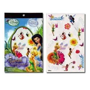    12 Piece Disney Fairies Tinkerbell Tattoo Sheets: Toys & Games