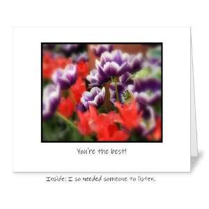  Someone to listen thank you Greeting Card 5 x 7   Free 