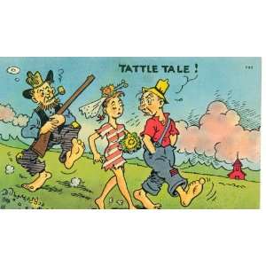 Post Card: HILLIBILLY THEME    TATTLE TALE! #795 (78982), Published by 