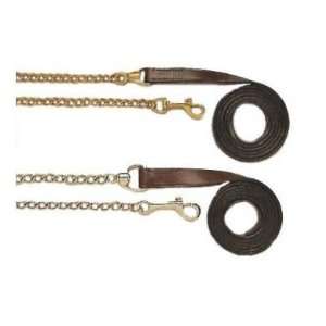 Royal King Leather Lead with 30 Chain:  Sports & Outdoors