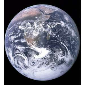  New 11x12 Space Photo: Full View of Planet Earth, Apollo 