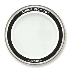  Aquarian Super Kick10 Bass Drumhead Musical Instruments