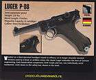 LUGER P 08 SEMI AUTO PISTOL 9mm Hand Gun Firearms CARD