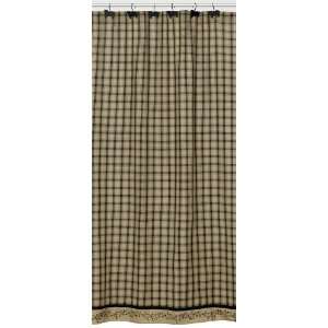   Blackberry Country Cottage Bath Fabric Shower Curtain