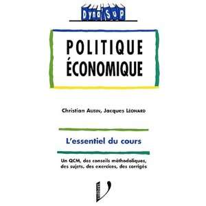  Politique economique. Lessentiel du cours (French Edition 