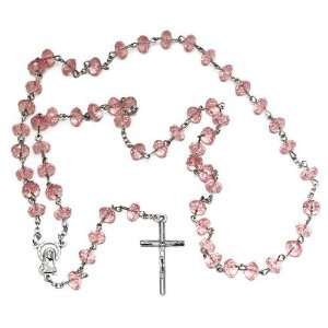   Mary and Jesus Cross   28 inch Necklace   6 inch Drop Length Jewelry