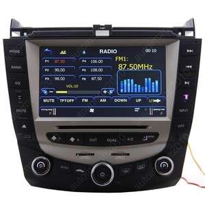 03 07 Honda Accord Car GPS Navigation Radio TV Bluetooth USB MP3 DVD 