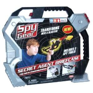  Spy Gear Secret Agent Briefcase with 3 Spy Tools (Scope 