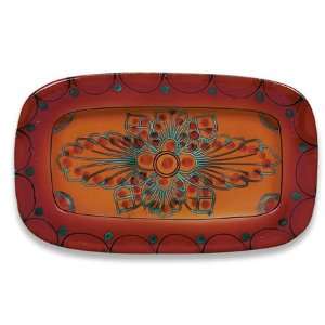    Handmade Tramonto Rectangular Platter From Italy