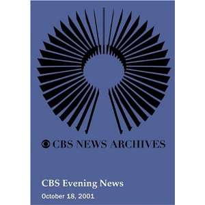  CBS Evening News (October 18, 2001) Movies & TV