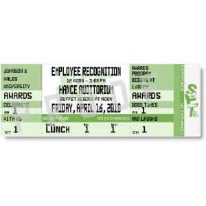 Employee Recognition Awards Ticket Invitations