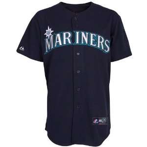 Majestic Seattle Mariners Navy Blue Replica Baseball 