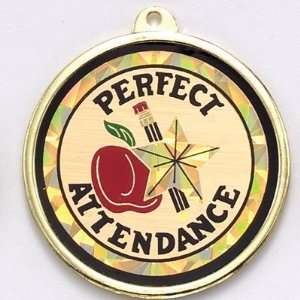  Perfect Attendance Medals Musical Instruments