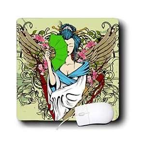   TNMGraphics Oriental   Geisha with Wings 2   Mouse Pads Electronics