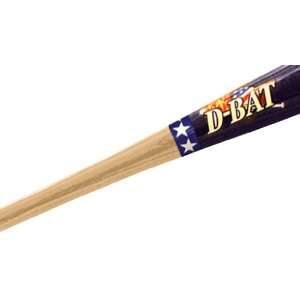  D Bat Pro Stock 161 Two Tone Baseball Bats UNFINISHED/NAVY 32 