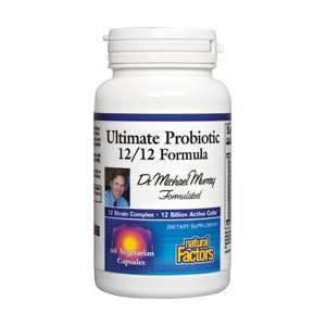  Natural Factors Ultimate Probiotic 12/12 Formula   60 