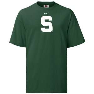  Michigan State Spartans Nike Classic Logo Tee Sports 