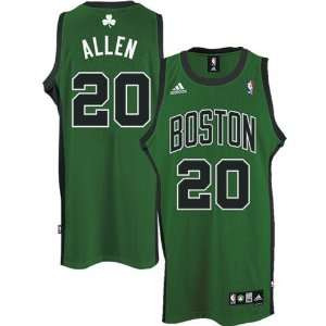 adidas Boston Celtics #20 Ray Allen Green 2nd Road Swingman Jersey 