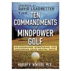  Ten Commandments Of Mindpower   Golf Book Sports 