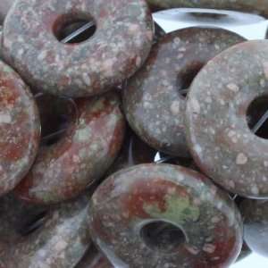 Autumn Jasper  Round Donut   20mm Height, 20mm Width, No Grade   Sold 