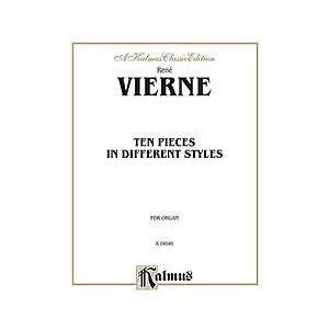   Pieces in Different Styles for Organ (1st Suite) Musical Instruments