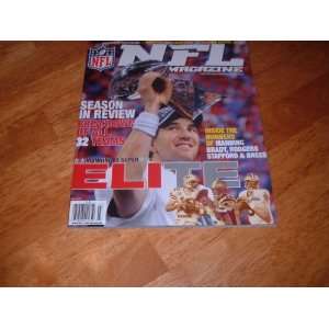  NFL MAGAZINE MARCH 2012 ~ ELI MANNING COVER: Books