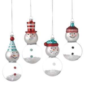   Glass Ornament (Set of 4) Assorted by Midwest CBK