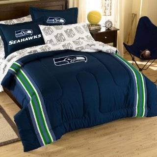   Carolina Panthers Bedding Set 5 Pc Comforter and Sheets: Home