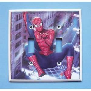  NEW Spiderman Spider Man Double Switch Plate Switchplate w 