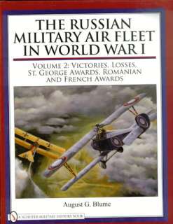 Russian Military Air Fleet in WW1 Volume 2 BOOK  