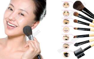 16 PCS Studio Makeup Cosmetic Brushes Set Kit Professional Cosmetics 