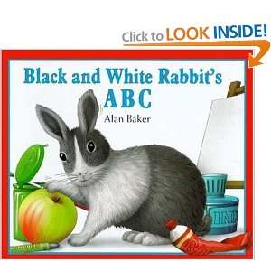  Black and White Rabbits ABC (Little Rabbit Books 