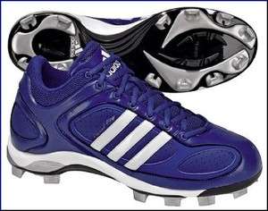 NEW Adidas Diamond King TPU Blue Mid Baseball Cleats Shoes  