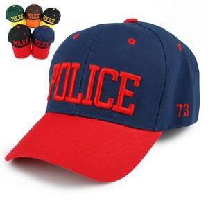   Brand New Adjustable strap Unisex Hat Ball Cap Police LOGO  
