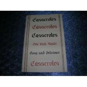  Casseroles One Dish Meals P. Dutery Books