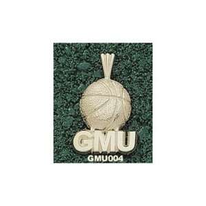 George Mason University GMU BBall Pendant (14kt):  
