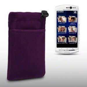  SONY ERICSSON XPERIA NEO V SOFT CLOTH POUCH CASE WITH 