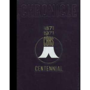   ) 1971 Yearbook Christian Brothers High School, Memphis, Tennessee
