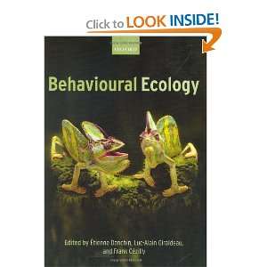  Behavioural Ecology: An Evolutionary Perspective on 