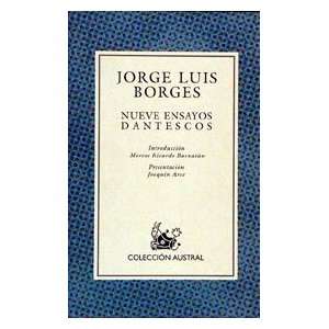    Nueve Ensayos Dantescos (9788423974245): Jorge Luis Borges: Books