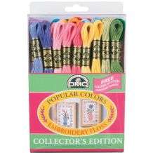 DMC Popular Colors Embroidery Floss (Pack of 36)  