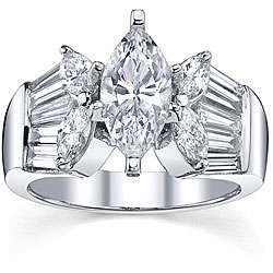   TDW EGL certified Diamond Engagement Ring (G H I, VS2 SI3) (Size 6