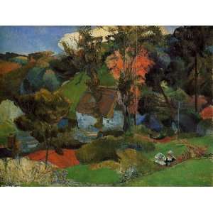     Paul Gauguin   24 x 18 inches   The Aven Running through Pont Aven