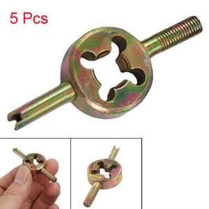   Bicycle Tire Valve Core Spanner 5 Pcs:  Sports & Outdoors