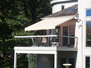 Retractable Patio Awning 12 x 10 choose your color  