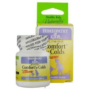 Herbs for Kids Homeopathy for Kids Comfort for Colds, Elderberry 