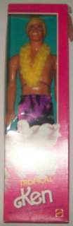1985 Tropical Ken Barbie MIB  