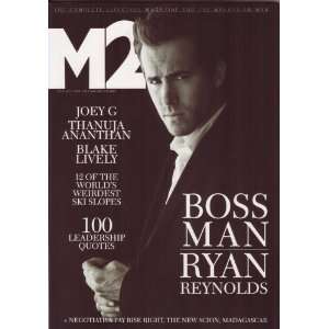  M2 June 2011 Ryan Reynolds M2 Entertainment Magazine 