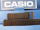 Casio watch band MQ 24, MQ 58, EB3011. Blk Rubber Fits Most Any 16mm 